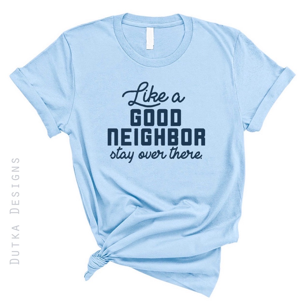 Social Distancing Humor Soft Tee